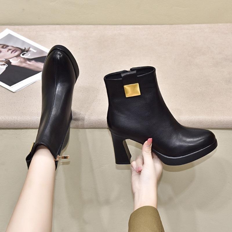 

High Heel Boots Fashion Boots Short Boots 40 чорний