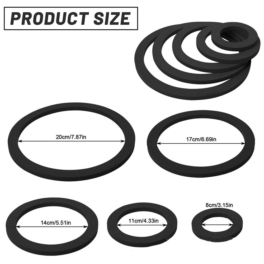 

Aquarium Floating Plant Rings 5pcs/set Fish Tank Fish Feeding Rings Floating Grass Blocking Rings Pond Aquarium Accessories
