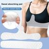 5/10 Pezzi Fodera per Reggiseno Riutilizzabile Lavabile Assorbisudore Sotto il Seno Donna Controllo Odori