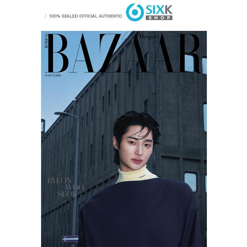 [Pre-ordine] BAZAAR - Copertina BYEON WOO SEOK (EDIZIONE MARZO 2026)