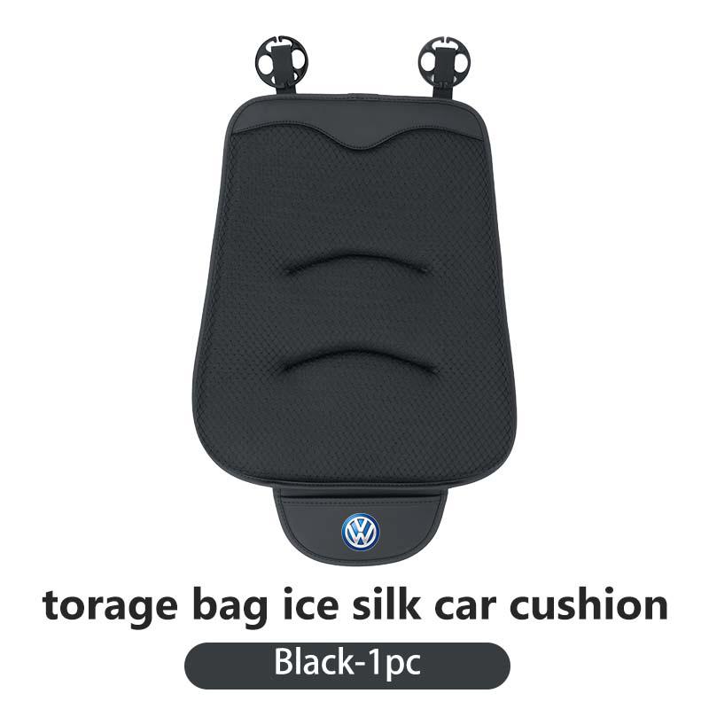 For Volkswagen VW Car Seat Cover Breathable Ice Silk Universal Auto Seat Cushion Golf 4 5 6 7 Polo Jetta Sagitar Magotan Passat QQ2