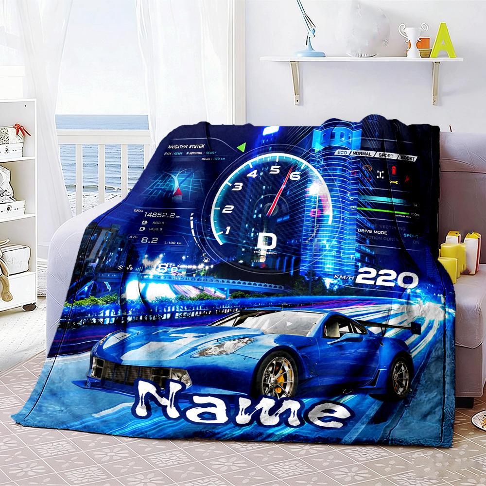 Customize Your Name Home Blankets Comfortable Soft Lightweight Multipurpose Blanket For All Seasons Perfect For Picnics Sofas Offices Beds Living