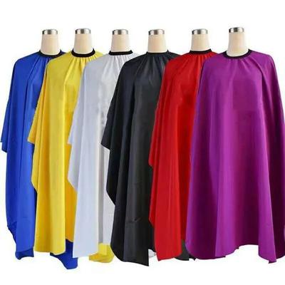 Schwarz Weiß Haarschneidetuch Pro Salon Friseurumhang Kleid Barber Silikon Hals Friseur Schürze Haarschnitt Capes Großhandel