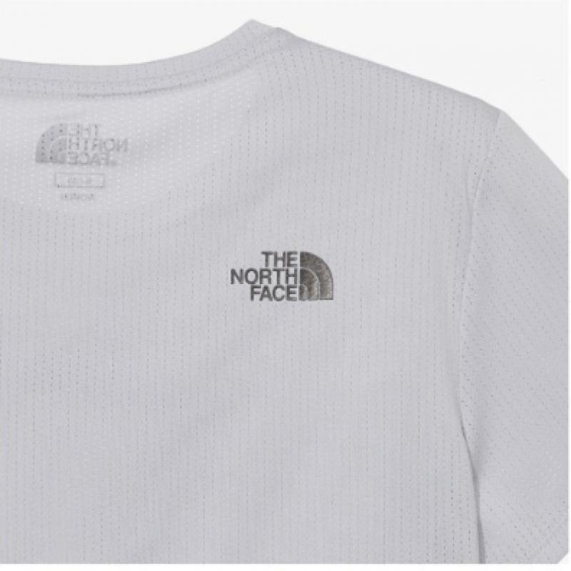 The North Face Women S Ventrunner Short Sleeve Round Tee Ice Gray Nt7ur35k