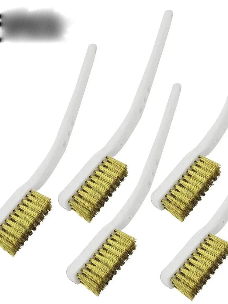 Industrial Metal Polishing Burring Cleaning Brush 5Pcs Brush Mini Paint Rust Remover Brushes