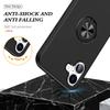 Magnetischer Ringhalter Handyhülle für iPhone 17 Air 16E 16 15 14 13 Mini Pro Max Plus mit Ständer Kunststoff Hart Stoßfeste Hülle