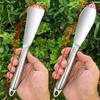 Rustproof Stainless Steel Shovel Thickened Hand Trowel Portable Garden Shovel  Household