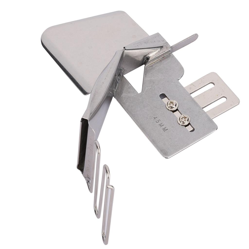 Bandbinder Nähmaschinenzubehör Edelstahl 4 Falten Korrosionsbeständig Langlebig