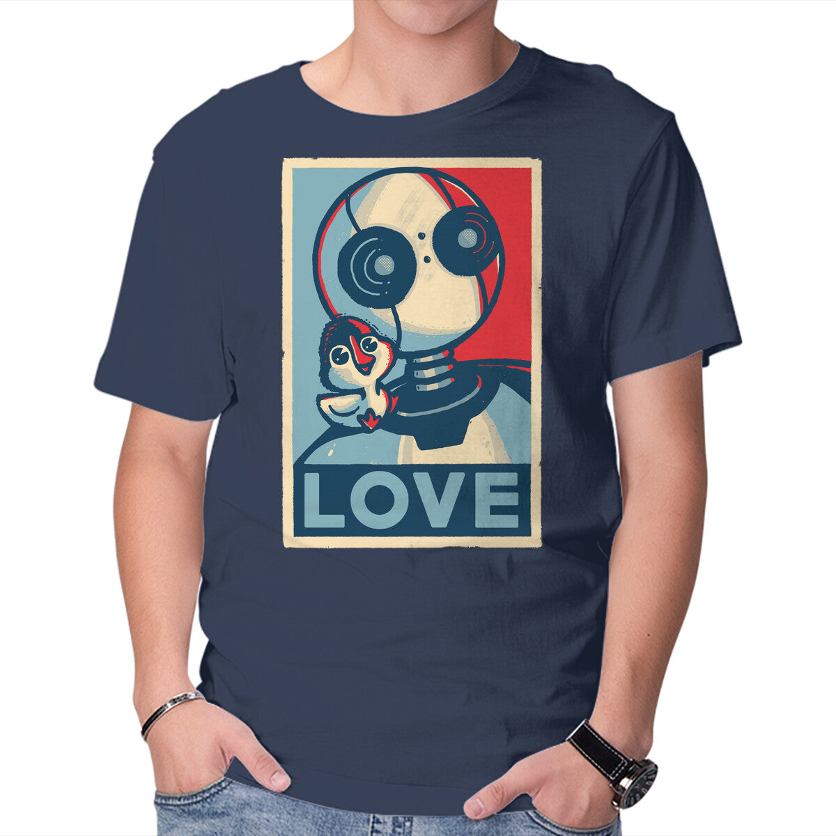 Unisex Crew Neck T-Shirt More Than Programmed Graphic Short Sleeve Casual Tee M