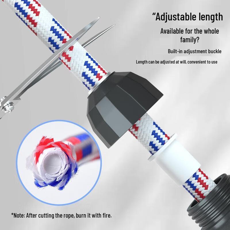 JINGRUIXIANG 5-Meter Group Jump Rope with Handles