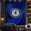 Wandbehang Wandteppich Rangers FC Druck Stoff für Wohnzimmer Schlafzimmer Heimdekoration