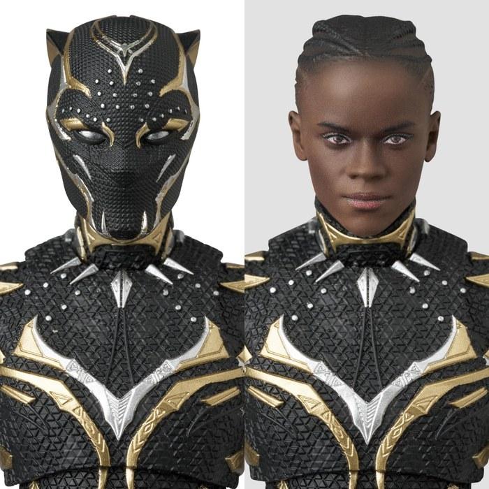 MEDICOM TOY MAFEX BLACK PANTHER (WAKANDA FOREVER) No.275, 145mm Action Figure, Multicolor