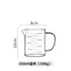 High Temperature Resistant Measuring Cup, Kitchen With Handle, Graduated Cup, Borosilicate Glass, Simple Electric Ceramic Furnace Heating Glass