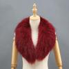 Women Real Fox Racoon Fur Long Scarf /raccoon Fur