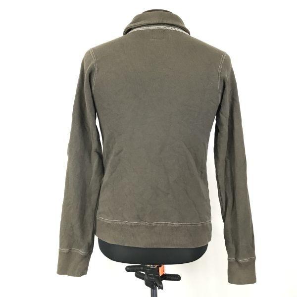 South2 West8 / Long Sleeve Pullover Sweat Jacket [Men’s M / 2 / Khaki] Made in Japan / Nepenthes S2W8(USED)