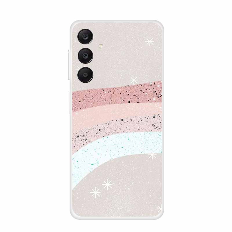 Marble Patterns Phone Case for Samsung A25 Soft Transparent TPU Clear Cover for Samsung Galaxy A 25 Protective Silicone Shell