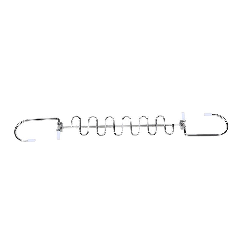 

Вешалки для одежды с 12 крючками, с вращающимися крючками, двусторонние, прочные металлические вешалки для платяного шкафа, прачечной, для компактного хранения и организации One size белый