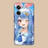 Holo Usada Pekora Matte TPU Mobile Phone Case for POCO M7 M6 M5 M4 M3 X7 X6 X5 X4 X3 Pro GT 5G Colorful Printing Cover