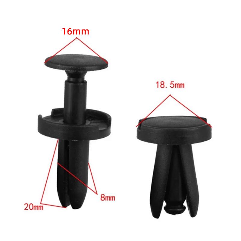 50-pack B125 Car Door Trim Clips for Ford & Chrysler