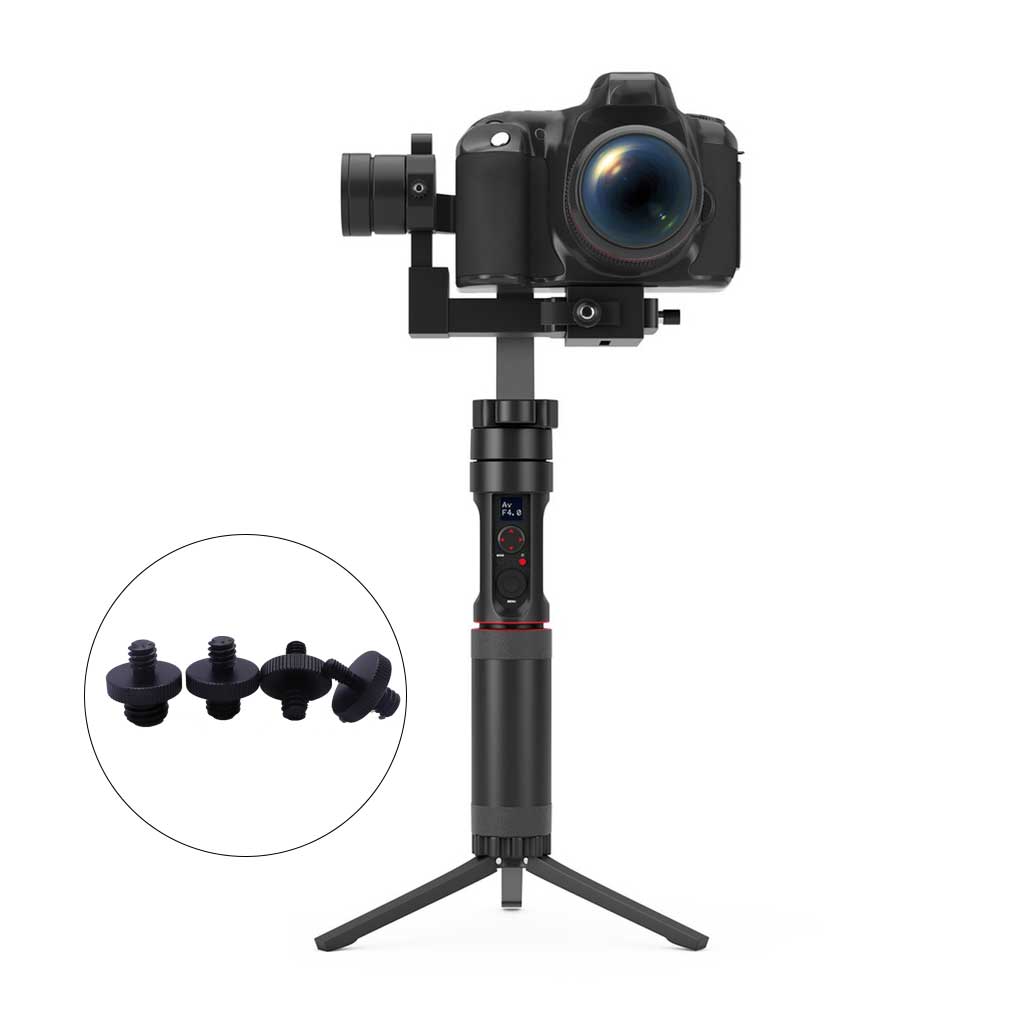 Pack of 4 Camera Thread Tripod Mount Converter Screws 1/4 Male To 3/8 Male Aluminum Alloy Conversion Photo Equipment Repair