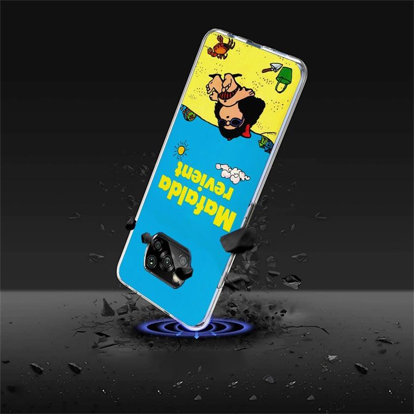 Mafalda Cartoon Case Phone Cover for Xiaomi Redmi Note 10 9 9S 8 8T 7 5 Pro Mi 12T 11T 10T 9T 12 11 Lite A3 A2 Trend Fundas Mi 1