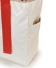 LG HANDLE ADJ Webbing TOTE/1872/Meringue/Mandarin