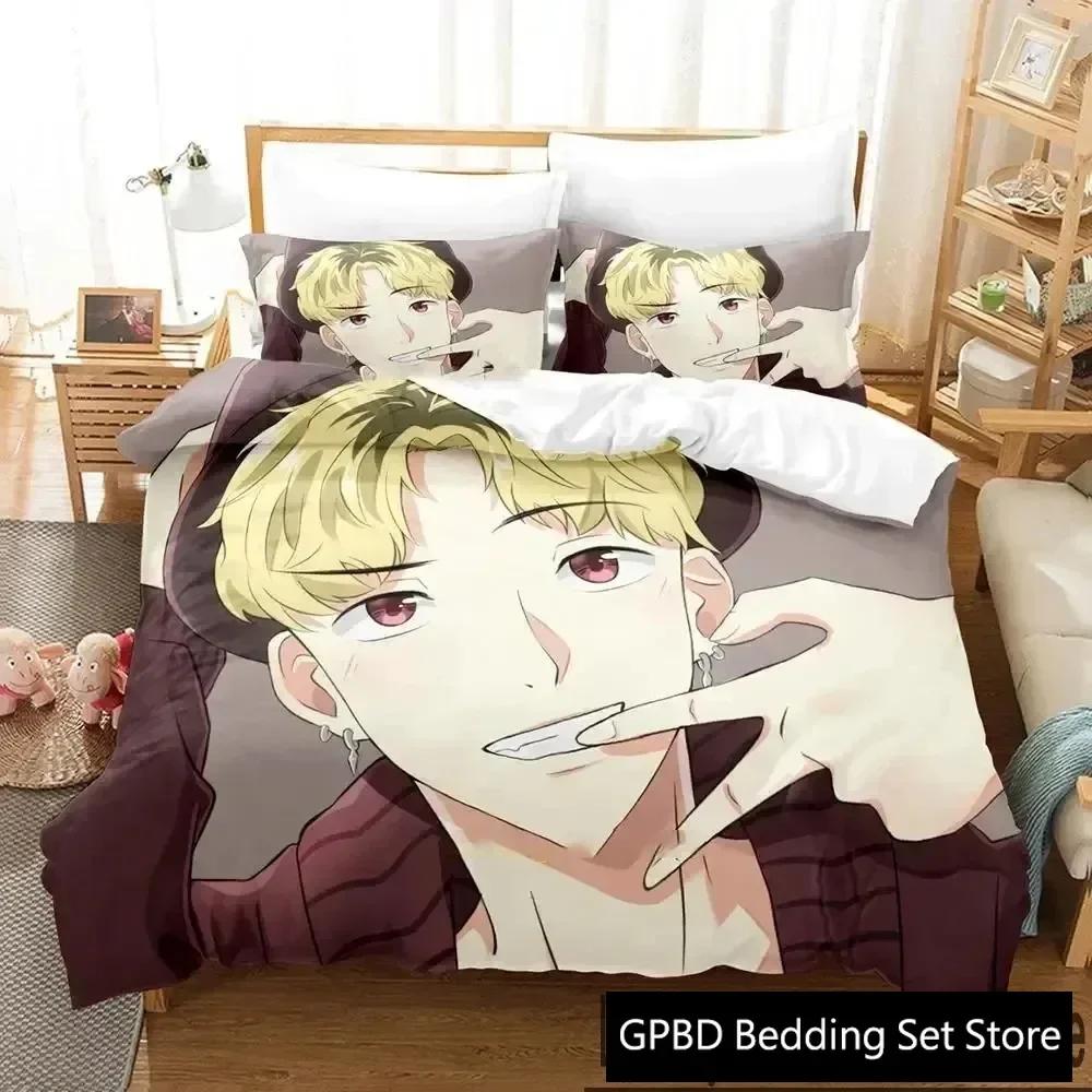 3D Print Anime Bj Alex Bedding Set Duvet Cover Bed Set Quilt Cover Pillowcase Comforter King Queen Size Boys Adult Bedding Set