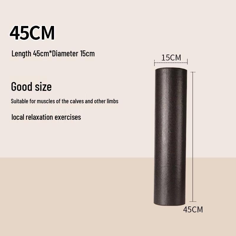 Smooth Foam Roller: Yoga Column for Muscle Relaxation, Leg Slimming, and Back Stretching