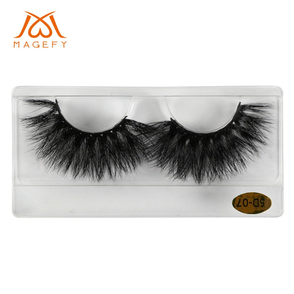 False Eyelash 25mm 3D Mink Dramatic Makeup With Long Eyelash False Eyelashes