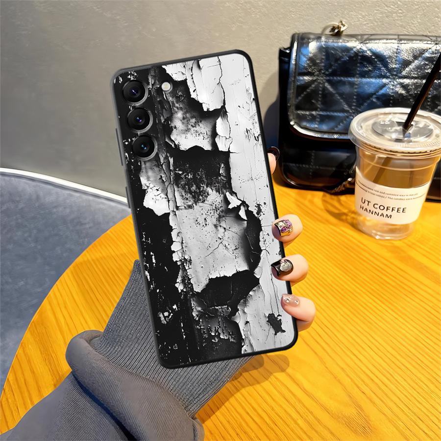 Fashion Rust Case for Samsung Galaxy A10 A20 A01 A02 A30 A40 A07 A05 A50 A70 Note 20 Ultra 9 10 A04 A06 A03 Phone Cover