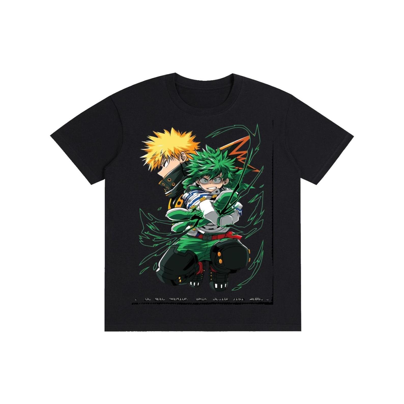 Deku/Bakugo Pure Cotton Unisex T-Shirt 3XL