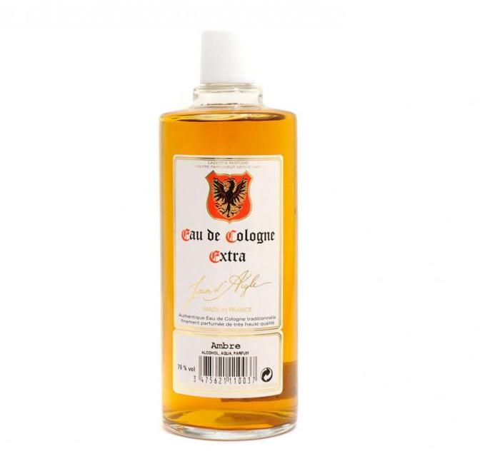 Eau de Cologne - JEAN D'AIGLE - Ambre Extra - 250ml - Mixte - Oriental - Gourmand