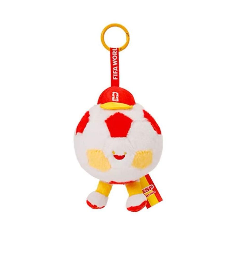 Globaler Fußballpokal Maskottchen Plüschtier mit Polyesterfaser für Kinder und Sammler