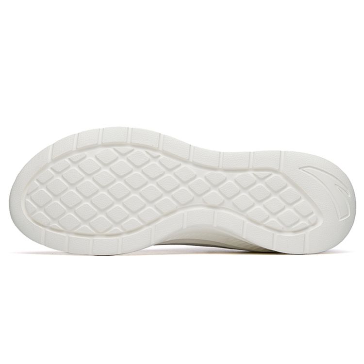 Anta Comfortable Shock Absorbing Non-Slip Durable Low-Top Running Shoes Men Sneakers White Blue 912235521-3