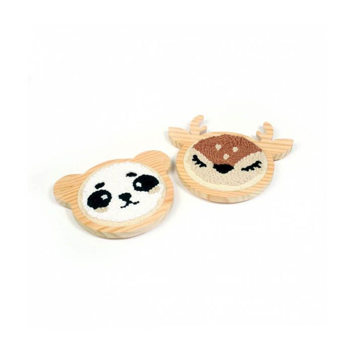 Graine Creative - Kit de punch needle Panda