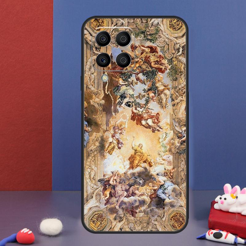 Renaissance art Painting Case For Samsung Galaxy M31 M21 M11 M13 M54 M34 M14 M56 M36 M16 M53 M32 M52 M35 M55 M15 M06