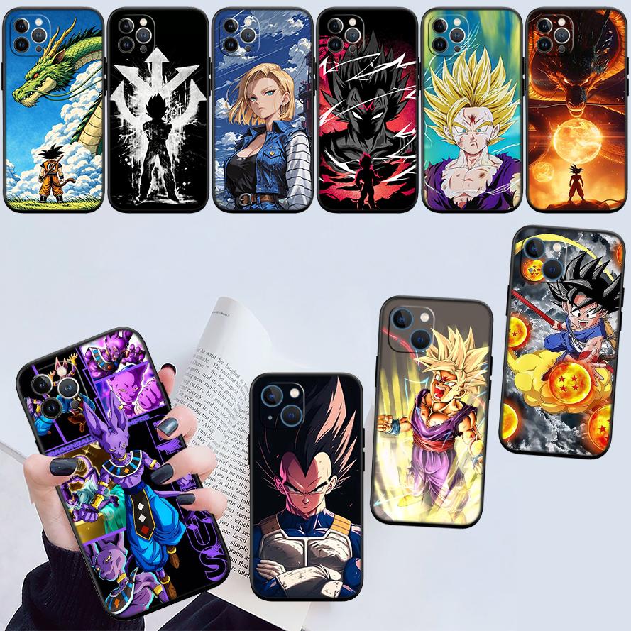 RE26 Dragon Ball Goku New High-End Shell Phone Case for Redmi Note 8 9 Pro Max 9S 9T 9C NFC 8T 8A 10A A4