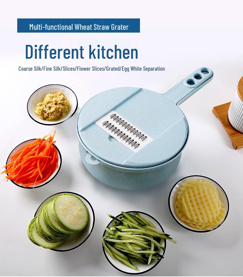 Multifunctional Kitchen Vegetable and Potato Grater & Slicer