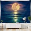 Cave Scenery Moon Pattern Tapestry Home Wall Decoration Tapestry Bedroom Living Room Tapestry