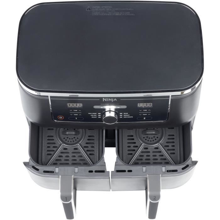 Friteuse sans huile NINJA - Foodi Max Dual Zone AF400EU - Capacité 9,5L - 6 programmes de cuisson - 2470W