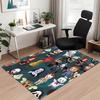 Halloween horror Printed Carpet, for Office Chair Living Room Bedroom Kitchen Room Decor Gifts.