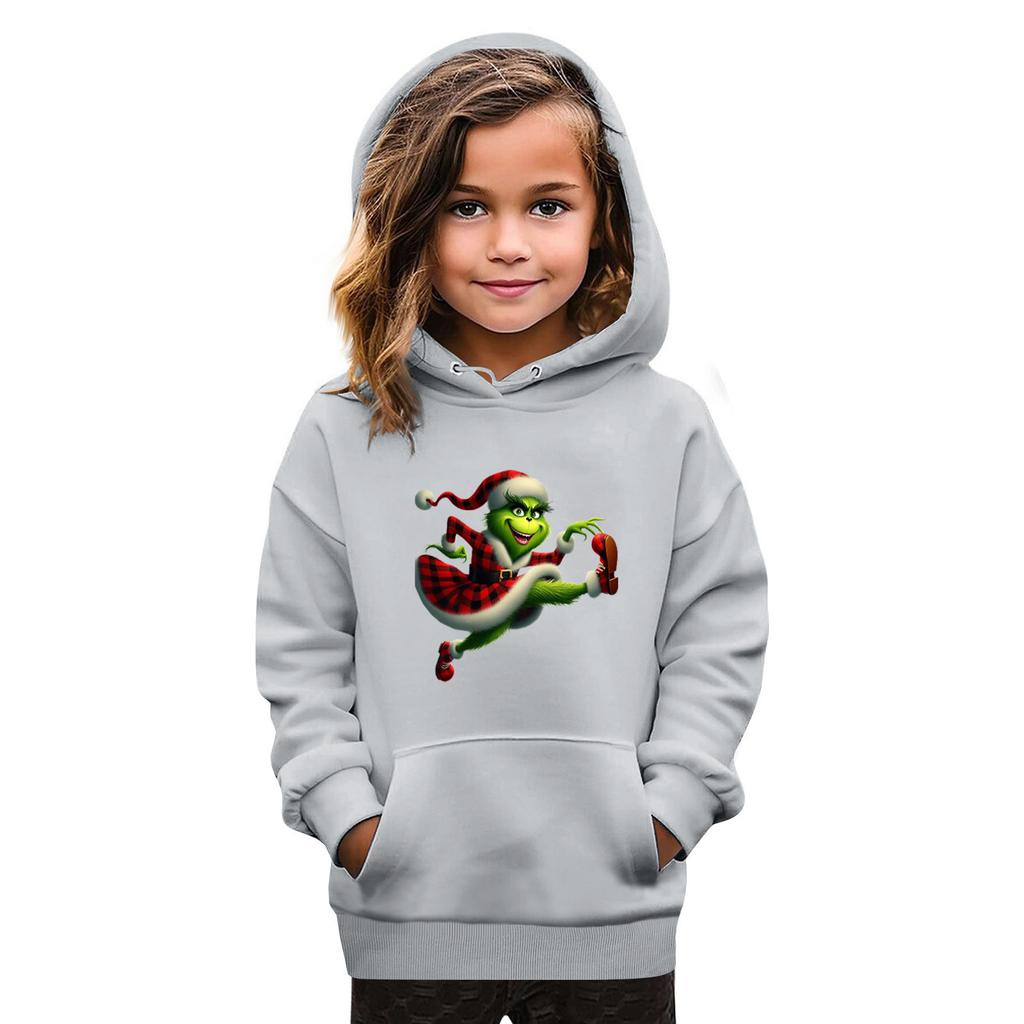 Sweatshirts For Teen Girls Hoodies Long Sleeve Drawstring Pullover Cute Oversized Hoodie Christmas Day
