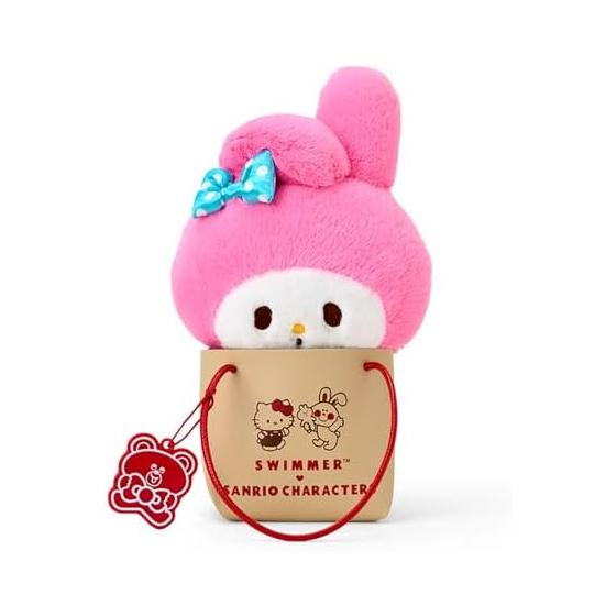Sanrio SWIMMER Plush Toy (2nd edition) My Melody Polyester Ages 3 and up 413666