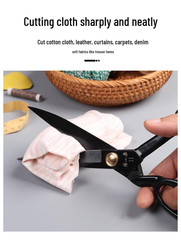 Genuine Zhang Xiaoquan 8/10 Inch Durable Tailor Shears for Fabric Cutting and Sewing