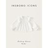Insbobo Girls' Shirts 2026 Spring New Children's Shirts Spring and Autumn Stylish Tops for Babies Trendy Children's Clothing