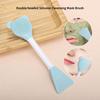 4pcs DIY Face Mask Mixing Bowl Set Soft Silicone Facial Tool Kit With Bowl Stick Spatula Face Brushes