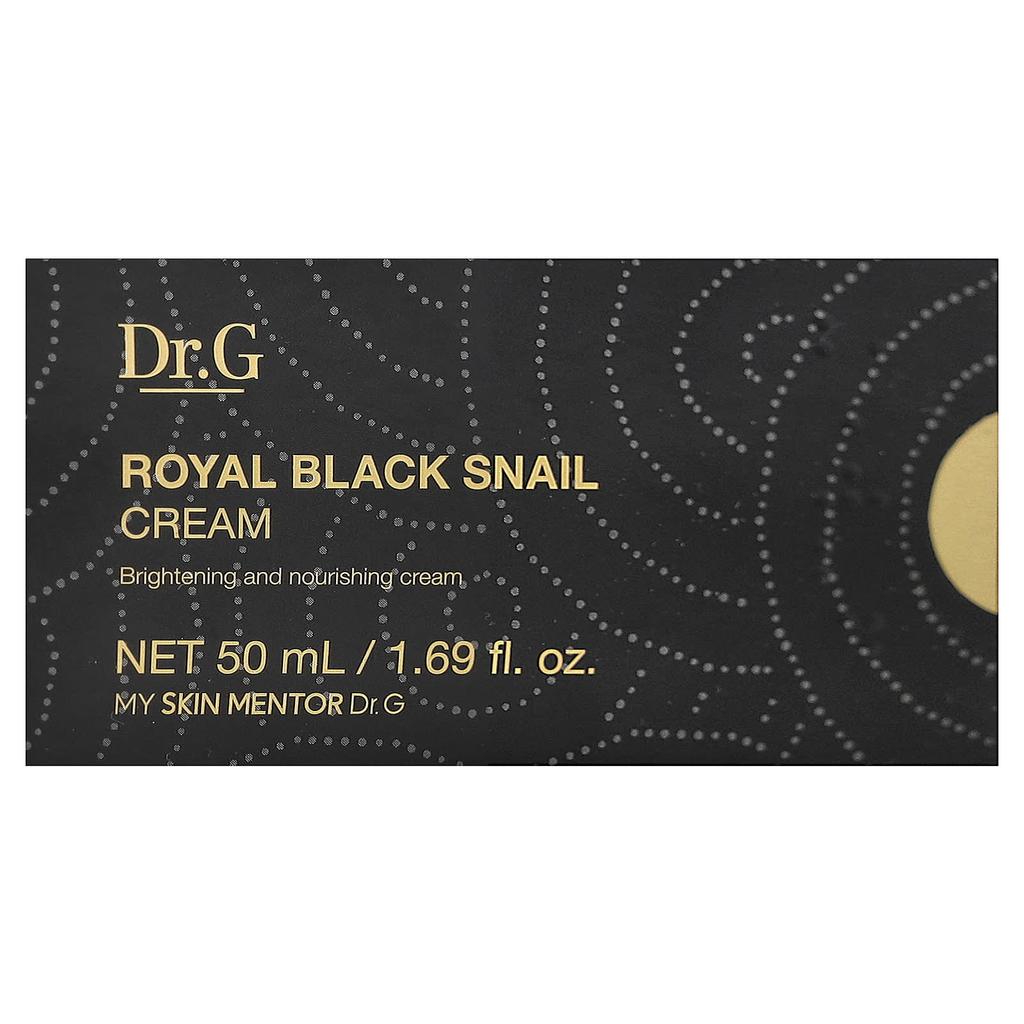 Dr. G, Royal Black Snail Cream, 50ml (1.69 fl oz)