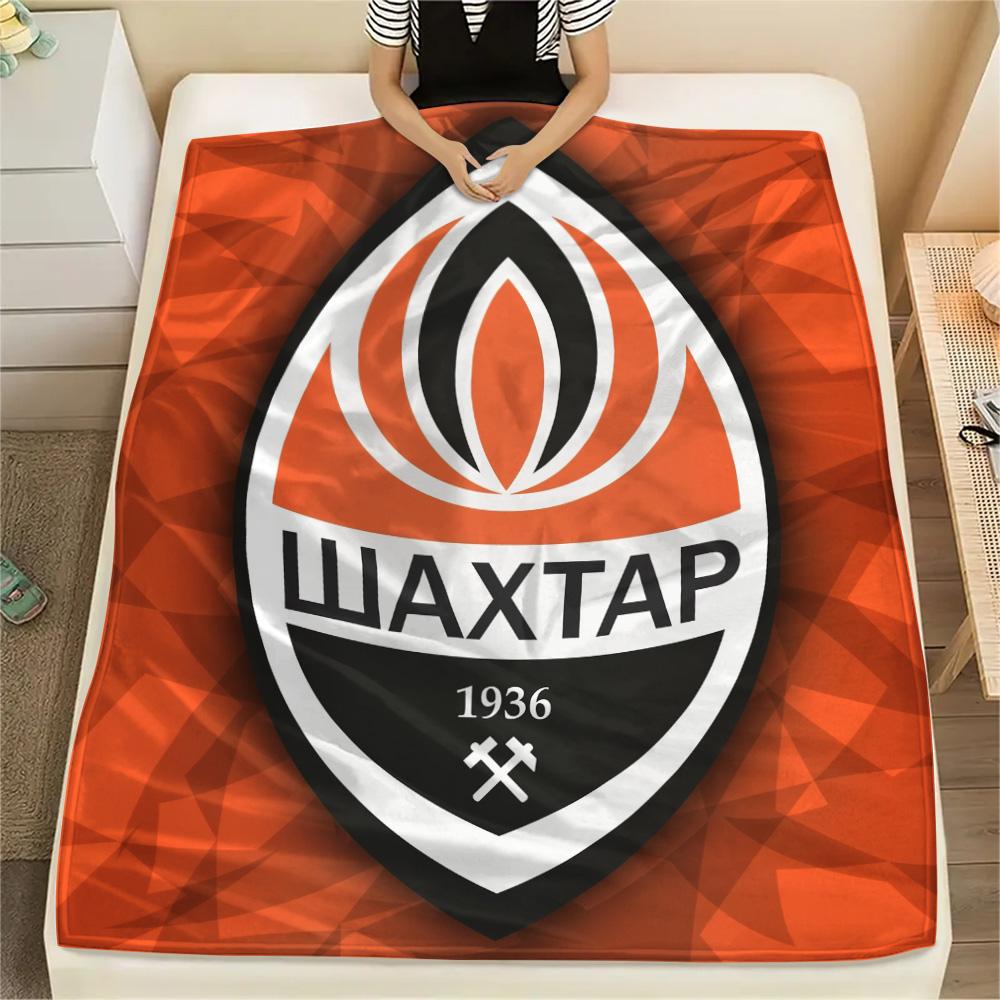 FC Shakhtar Donetsk  Print Flannel Blanket, High quality Comfortable for All Seasons, Home Decor, Warmth and Comfort