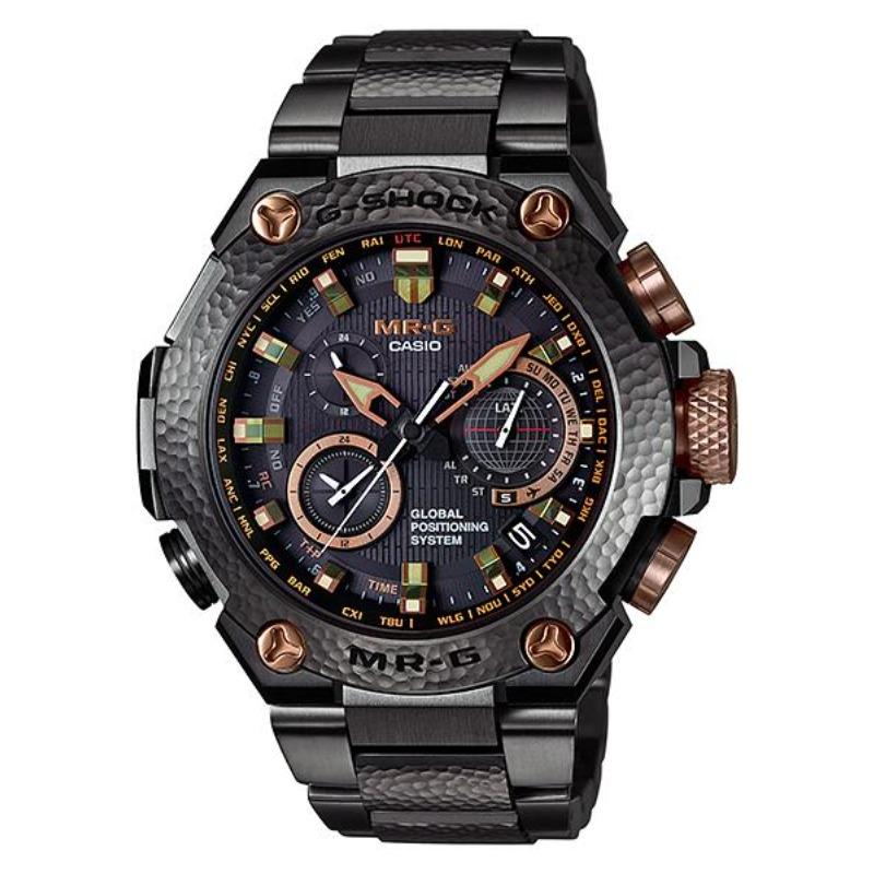 

Casio Men s 200M Water Resistant Analog Shock Resistant Quartz Watch MRG-G1000HT-1A чёрный