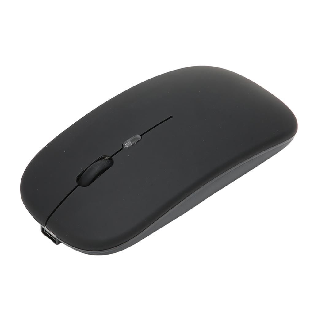 2.4G Wireless Mouse Ultrathin Chargeable Mute 1600DPI Color Backlight Game Mouse with 2.4G Receiver for Laptop Computer